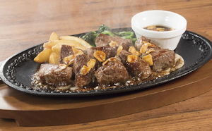 大盛り一口ロースステーキ